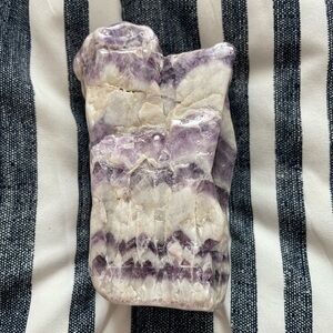 Amethyst chevron crystal